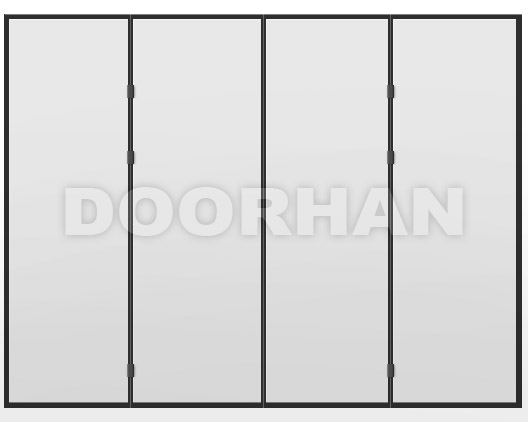 Складные ворота DoorHan